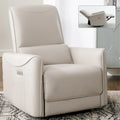 Fauteuil inclinable électrique pivotant et à bascule, mécanisme robuste avec ports USB et Type-C