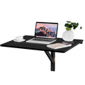 Wall-Mounted Drop-Leaf Table Floating Folding Desk Space Saver