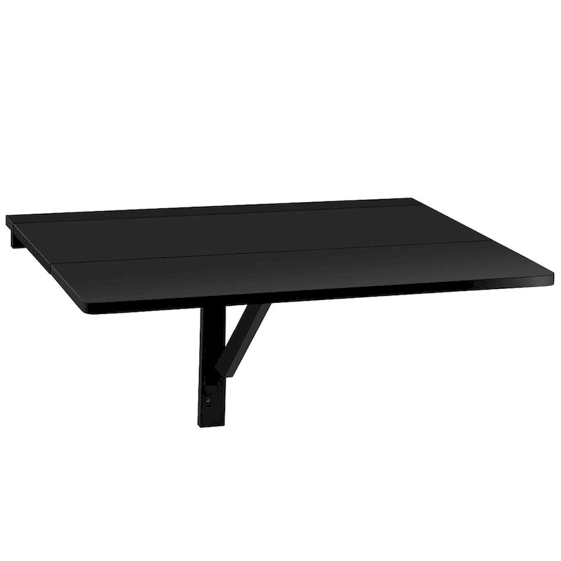 Wall-Mounted Drop-Leaf Table Floating Folding Desk Space Saver