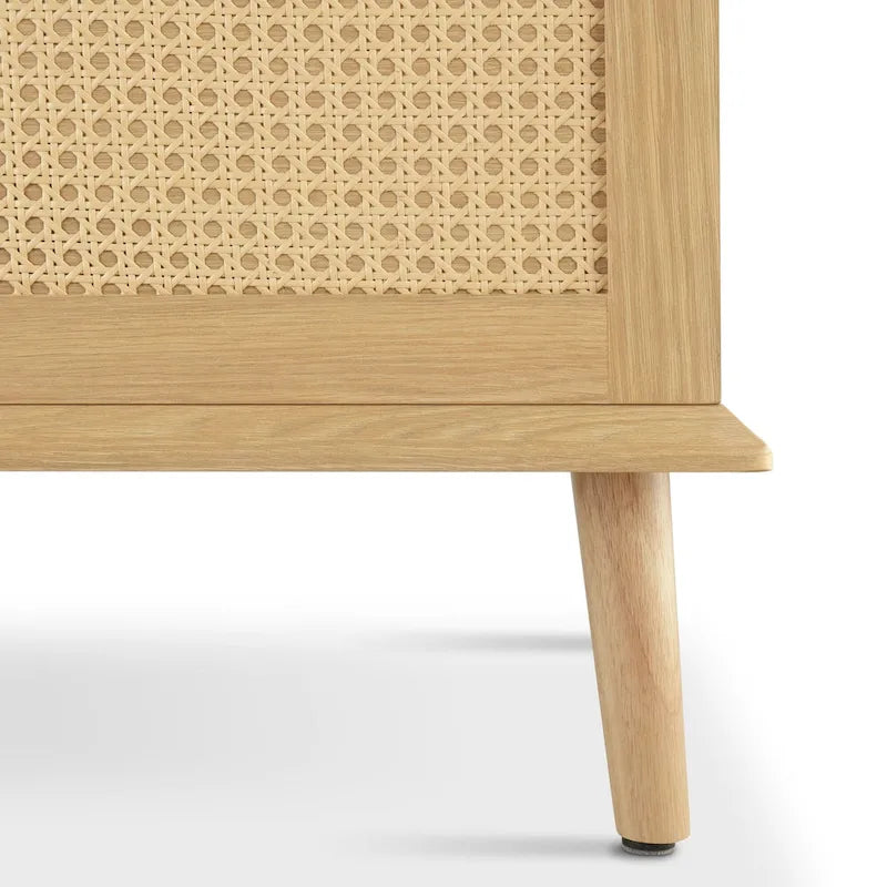 Rattan Lift-Top Coffee Table with Storage - 42 x 17