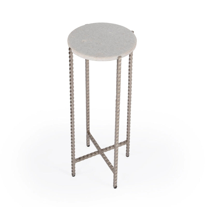 Granite Cross Legs Side Table