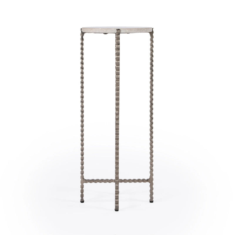 Granite Cross Legs Side Table