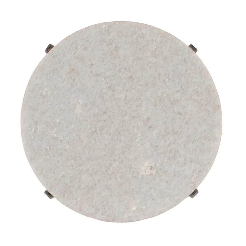 Granite Cross Legs Side Table
