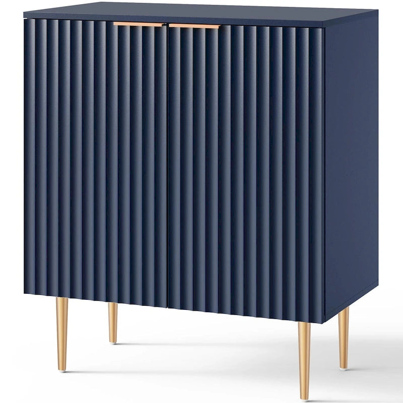 Sideboard Buffet Storage Cabinet with Adjustable Shelves - N/A