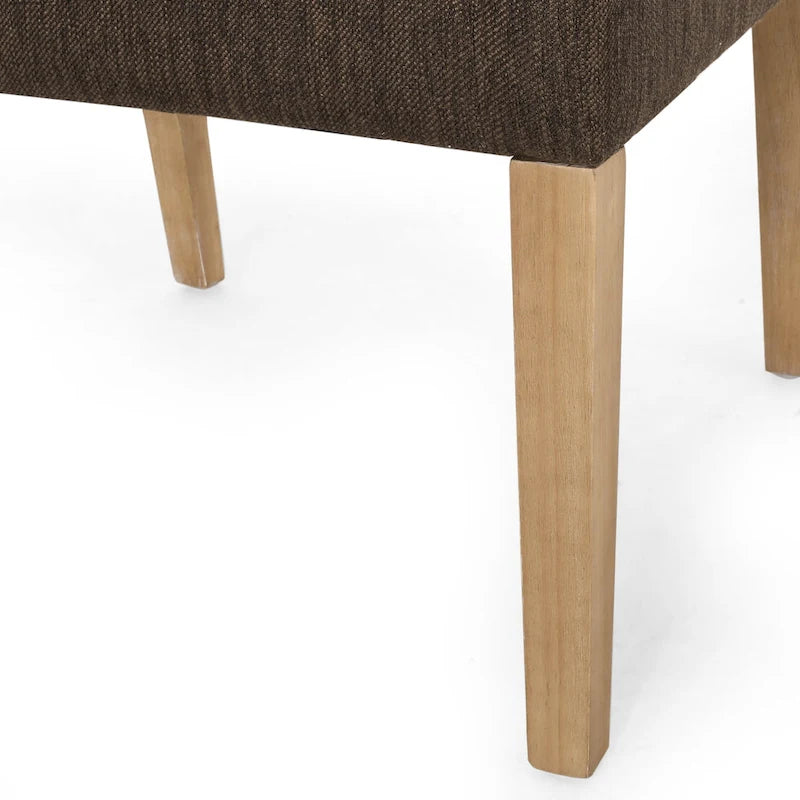 Upholstered Armchair, Modern Stylish Single Sofa Chair, Sturdy Wood Legs, Decor Chair for Bedroom Nook