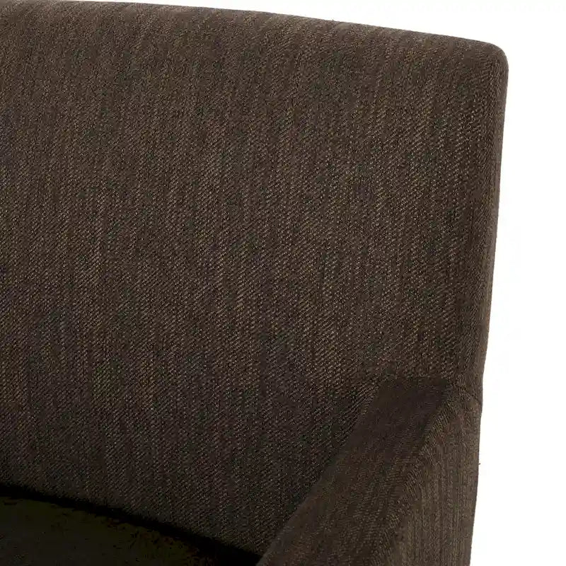 Upholstered Armchair, Modern Stylish Single Sofa Chair, Sturdy Wood Legs, Decor Chair for Bedroom Nook