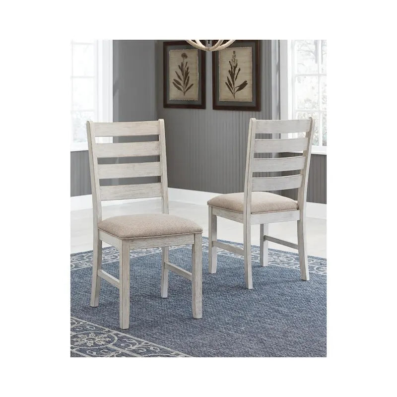 Whitewashed Dining Chairs (Set of 2)