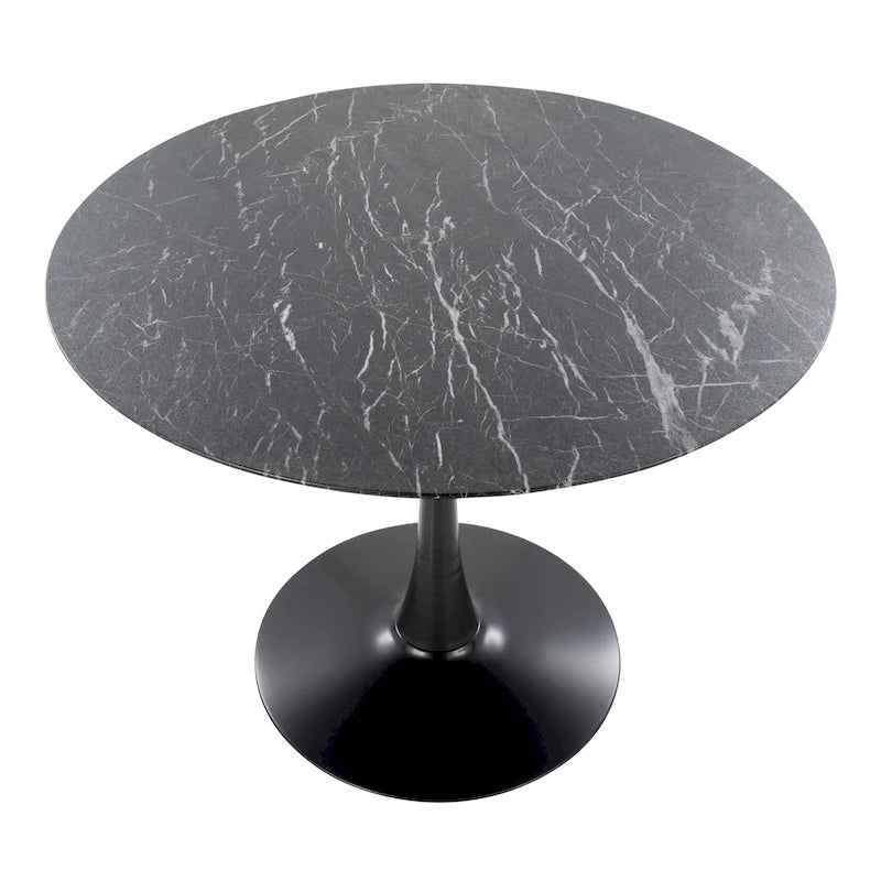 Table à manger moderne, table de dîner minimaliste haut de gamme, structure robuste, table idéale pour la cuisine et la maison