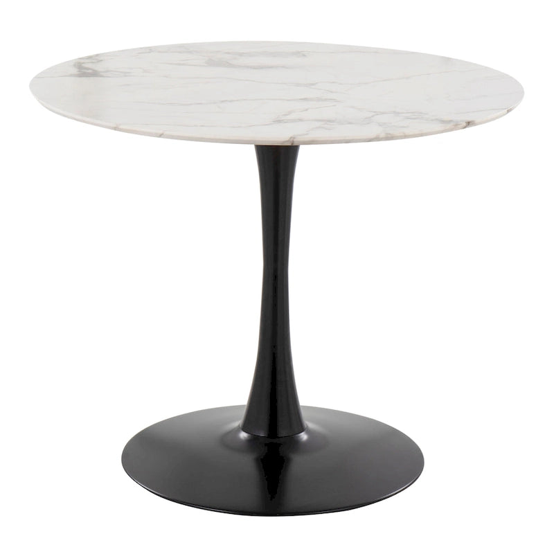 Table à manger moderne, table de dîner minimaliste haut de gamme, structure robuste, table idéale pour la cuisine et la maison