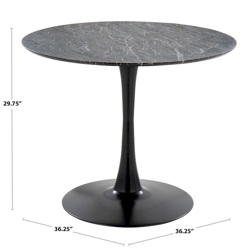 Modern Dining Table, Premium Minimalist Dinner Table, Sturdy Frame, Ideal Dining Table for Kitchen & Home