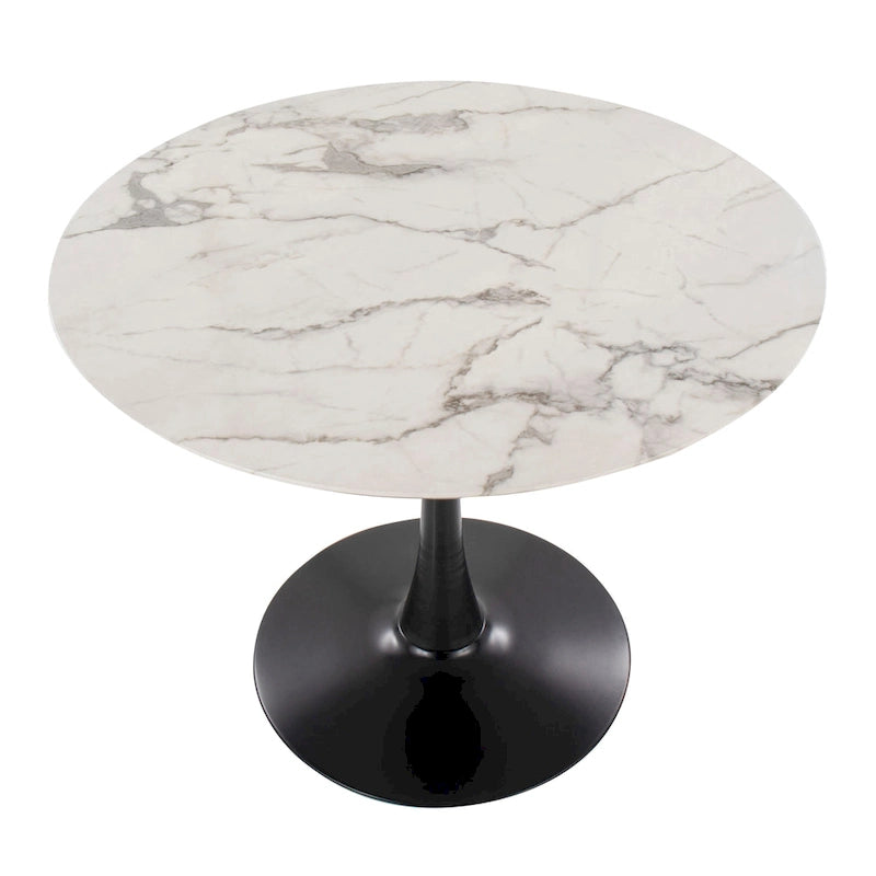 Modern Dining Table, Premium Minimalist Dinner Table, Sturdy Frame, Ideal Dining Table for Kitchen & Home