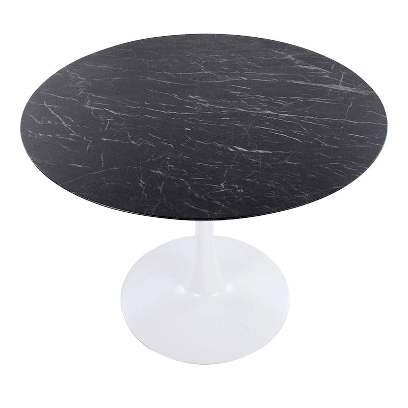 Modern Dining Table, Premium Minimalist Dinner Table, Sturdy Frame, Ideal Dining Table for Kitchen & Home
