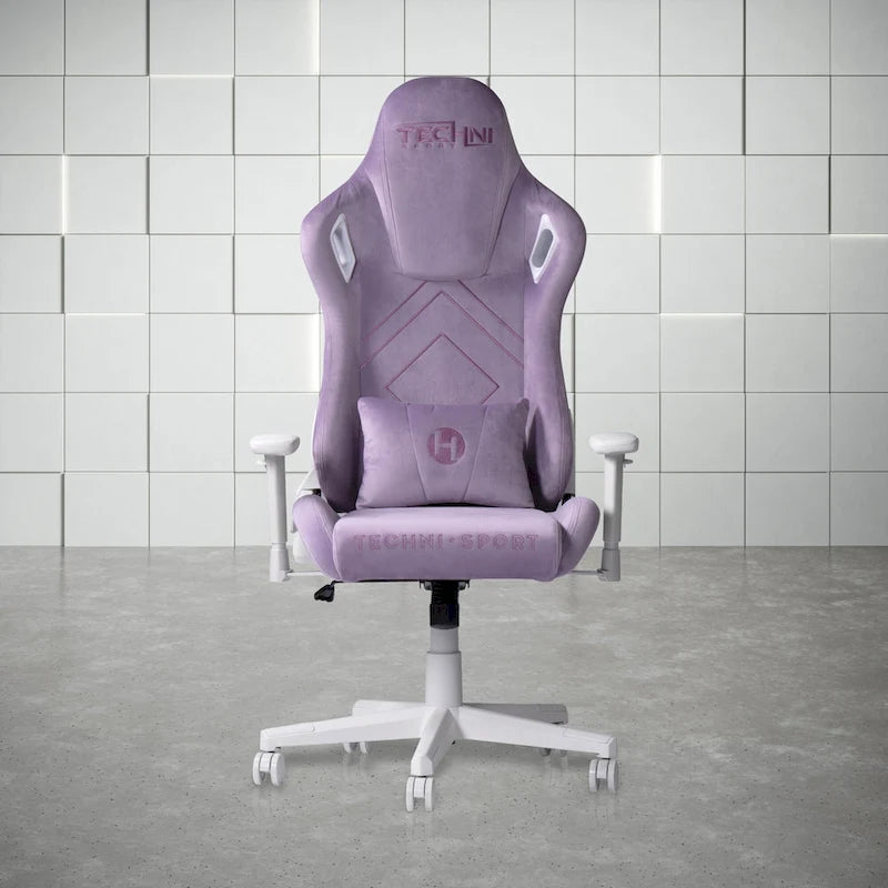Velvet Memory Foam Gaming Chair