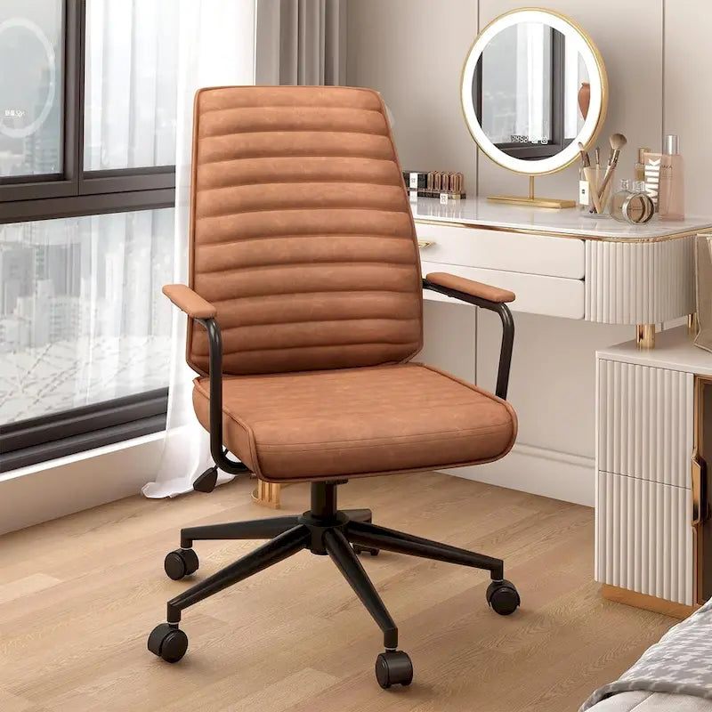 Bürostuhl, Computer-Schreibtischstuhl, Mid-Century-Homeoffice-Stuhl