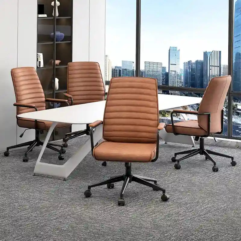 Bürostuhl, Computer-Schreibtischstuhl, Mid-Century-Homeoffice-Stuhl