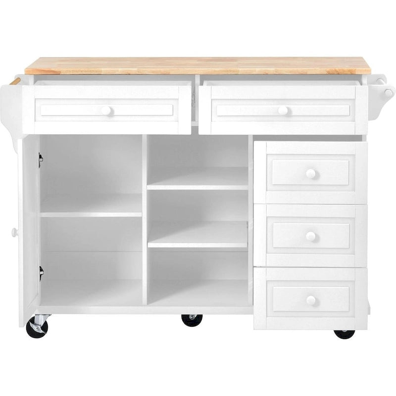 53 Rolling Mobile Island Kitchen Island Cart
