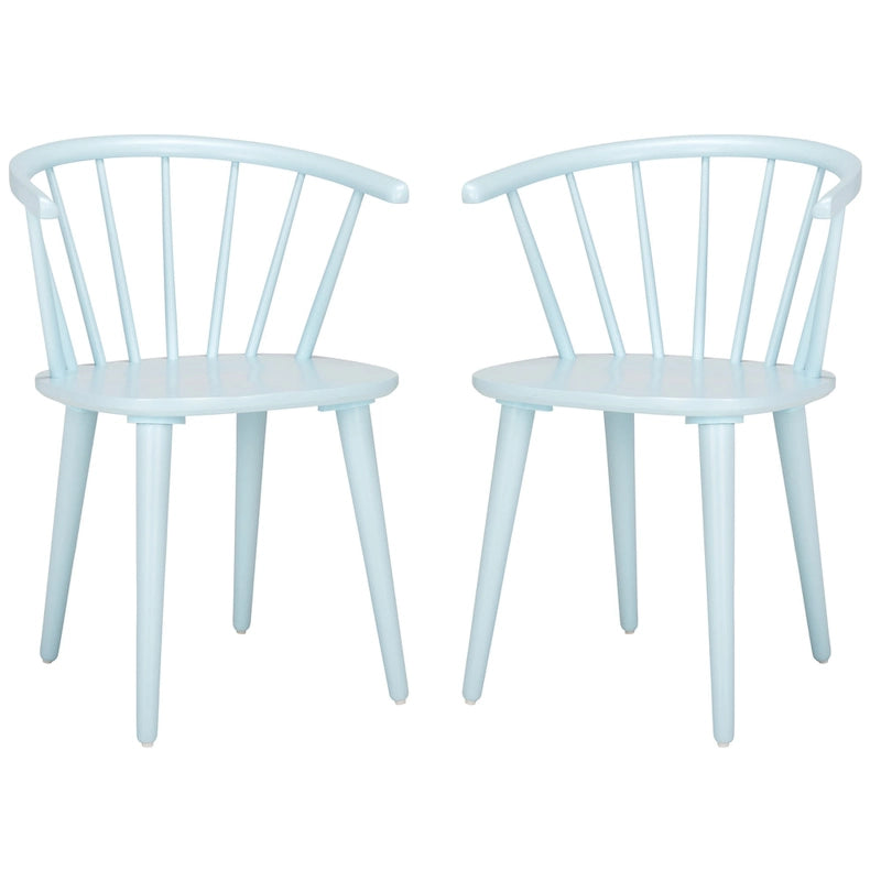 18-inch Curved Spindle Side Chair [SET of 2] - 21W x 21D x 30H