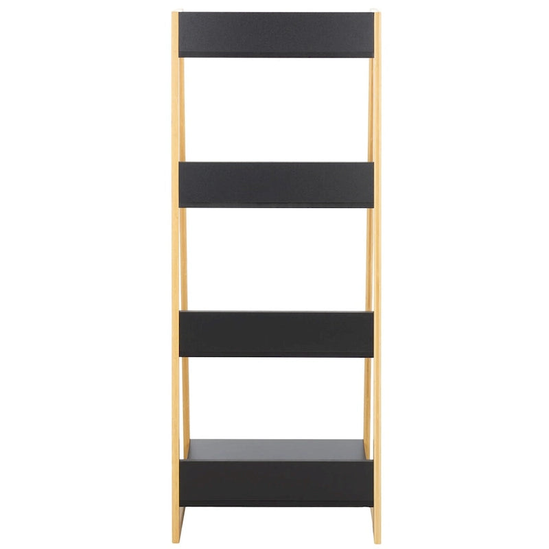 4 Tier Shelf, Modern Open Storage Rack, Easy Assembly, Stylish Display Stand for Home & Apartment Decor