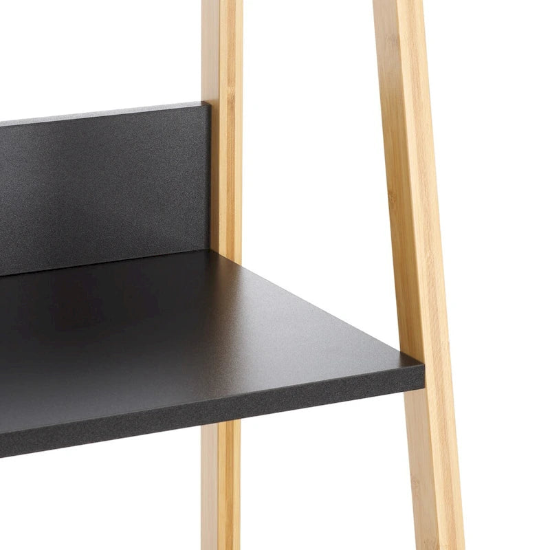 4 Tier Shelf, Modern Open Storage Rack, Easy Assembly, Stylish Display Stand for Home & Apartment Decor