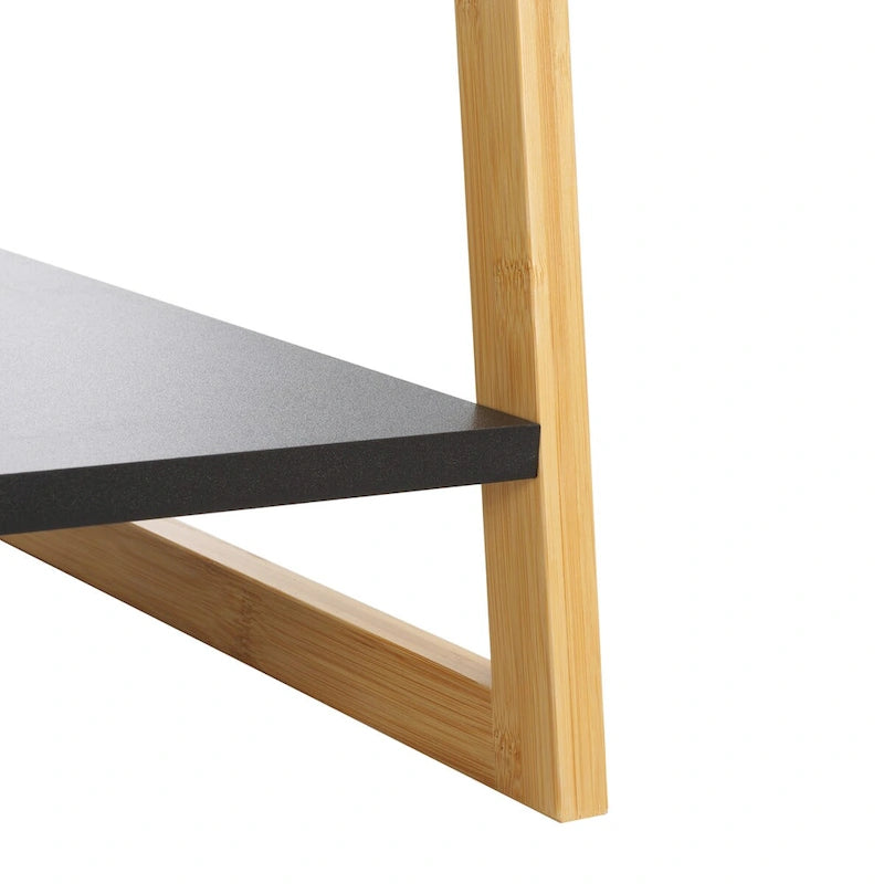 4 Tier Shelf, Modern Open Storage Rack, Easy Assembly, Stylish Display Stand for Home & Apartment Decor
